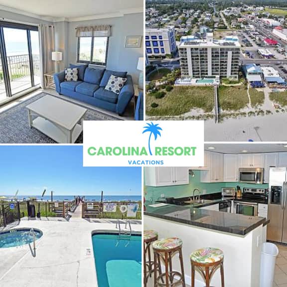 Oceanfront Springs Towers 406 3BR/2BA Condo With Pool, Hot Tub and More! - Image 2